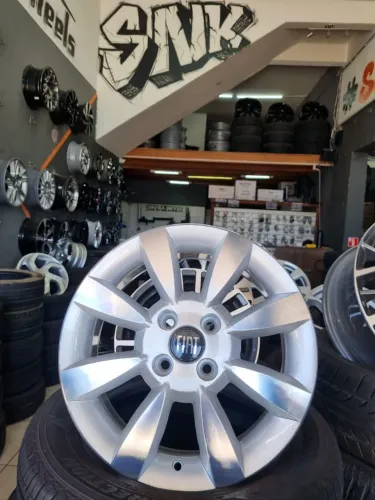 Jogo de rodas novas aro 15 4x98 Fiat Siena 