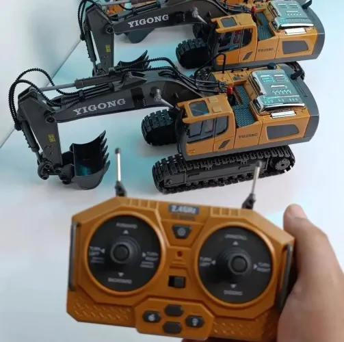 Escavadeira de Brinquedo YIGONG com Controle Remoto