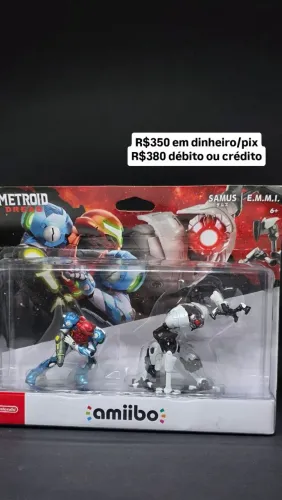 Amiibo metroid novos disponível