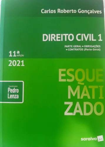 Direito Civil 1 - Esquematizado - Carlos Roberto Gonçalves