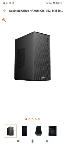 Gabinete para escritório M.ATX