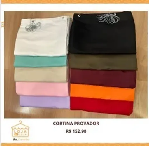 CORTINA PROVADOR DIVERSAS CORES