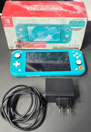 Nintendo Switch edição animal crossing completo