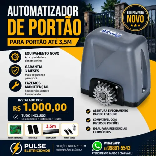 Motor para Portao Eletronico - Instalaçao e Manutençao