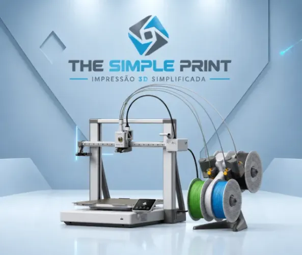 Impressora 3D bambu lab A2L Combo com AMS +1 rolo de PLA grátis