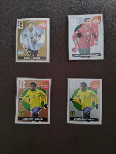 Messi ouro .Figurinhas legends. Valor na descrição