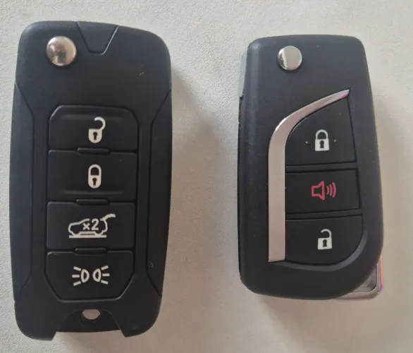 Chaves canivete para Jeep e Hilux