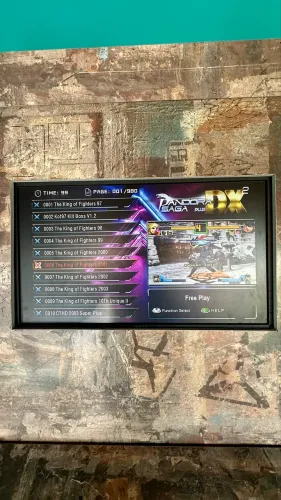 FLIPERAMA COM OS JOGO MAIS TOPS NOSTÁLGICOS