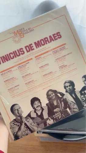 Disco de vinil Vinicius de Moraes