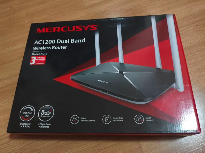 Roteador dual Band AC1200 Mercusys