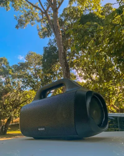 Caixa Bluetooth Anker Motion Boom Graves Fortes Lacrado