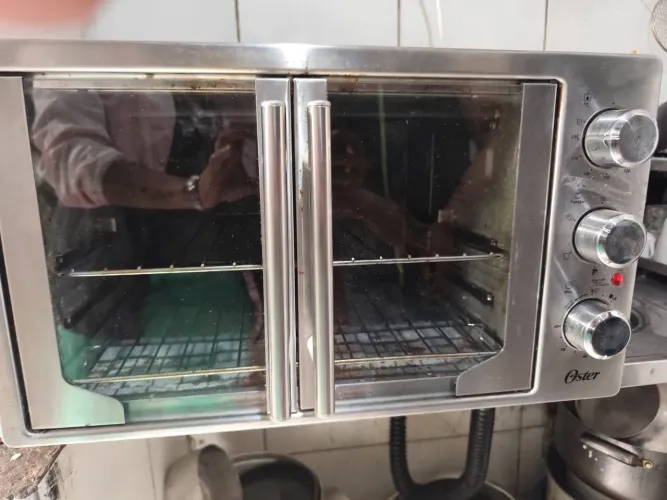 Forno elétrico dois em um