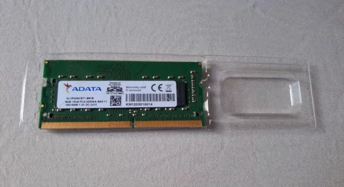 MEMORIA ADATA DDR4 8GB 32OOMZH NOVA COM GARANTIA