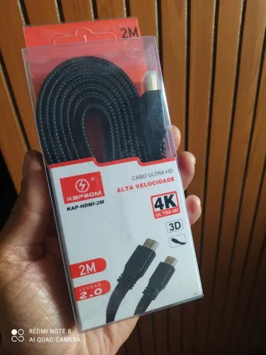 Cabo HDMI 2 Metros High Speed - Novo na Embalagem