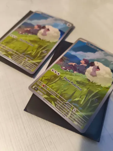 2 Cartas Ilustração Rara Wooloo Do Lupo (edição amigos de jornadas)