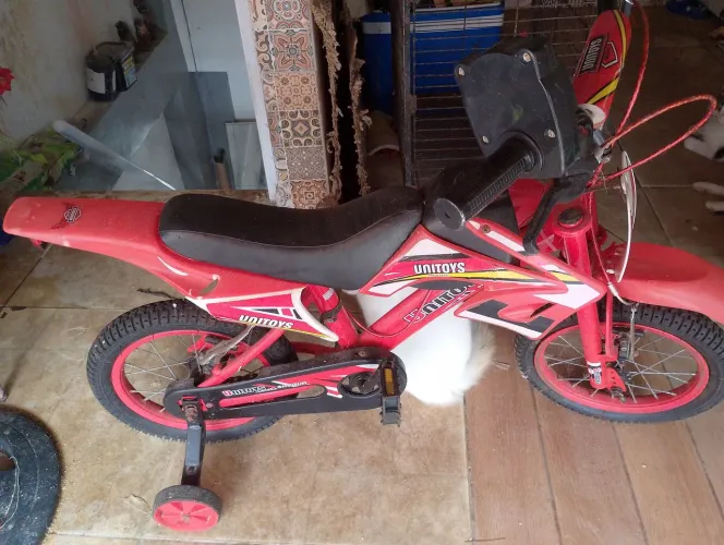 Bicicleta formato de Moto