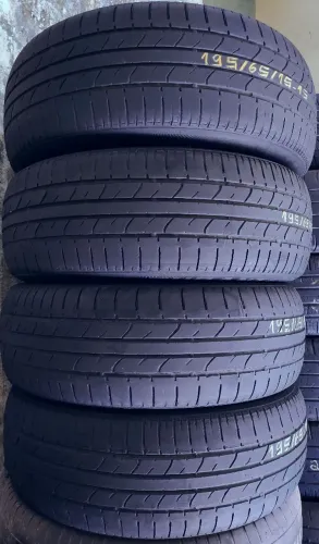 Jogo de pneus 195/65 aro 15 - (Bridgestone)