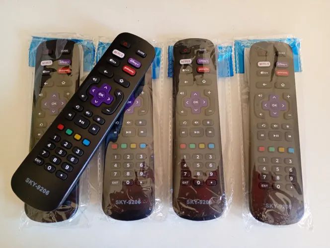 Controle da tv Roku smart