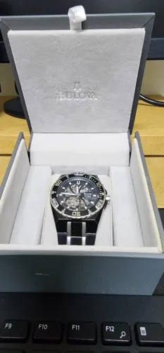 Bulova Automatic Skeleton 21 Jewels Original - Fundo Transparente
