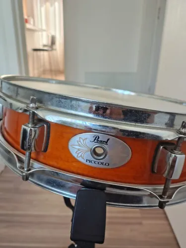 Caixa Pearl Maple Shell 13x3 Piccolo Orange