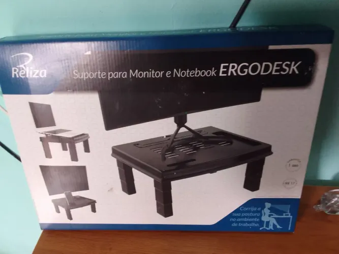 Suporte para monitor e notebook