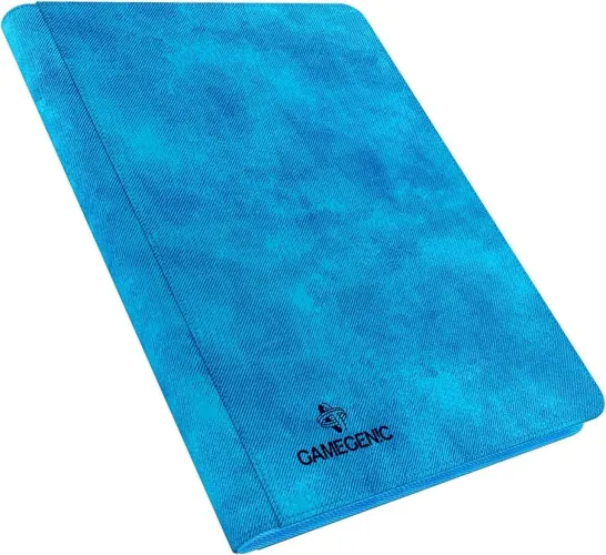 Fichário Gamegenic Zip-up 18 bolsos Azul