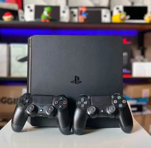 Ps4 slim 1tb de armazenamento enviamos e com garantia 