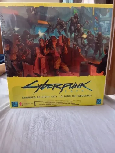 Cyberpunk 2077: Gangues de Night City Jogo de tabuleiro LACRADO