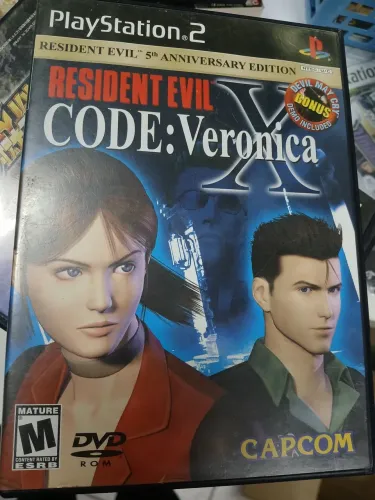 Jogo Resident Evil Code Veronica X