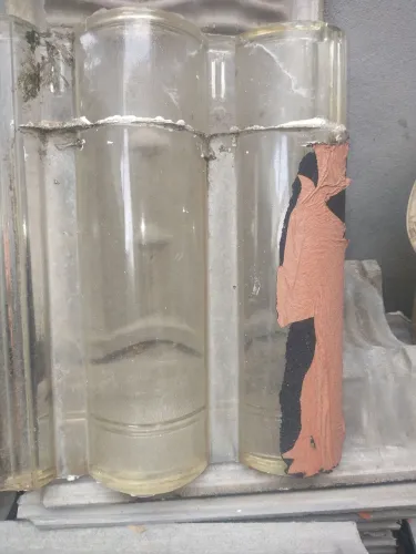 Telha de Concreto Cascatel - Padrão Original - Usada em Bom Estado