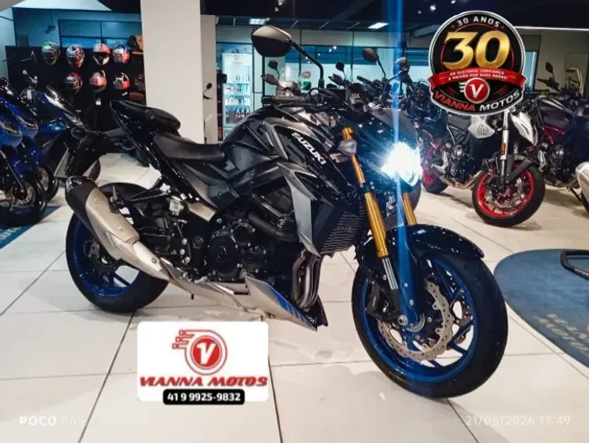 SUZUKI GSXS 750 COMPLETA COM ABS 9.500KM