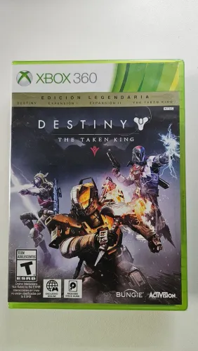 Destiny The Teken king Xbox 360 original NOVO LACRADO