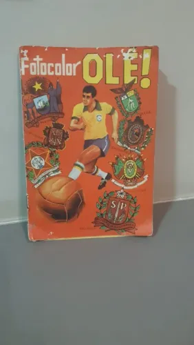 ? Relíquia do Futebol! Revista/Álbum Antigo Fotocolor Olé! Seleção Brasileira