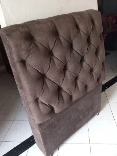 Cabeceira de cama de solteiro, semi nova