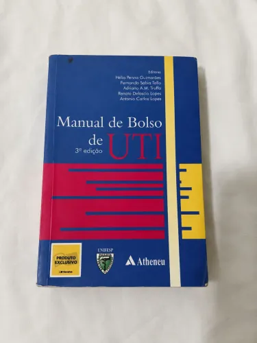 Kit Emergência, UTI e Clínica Médica ? Livros para Plantão
