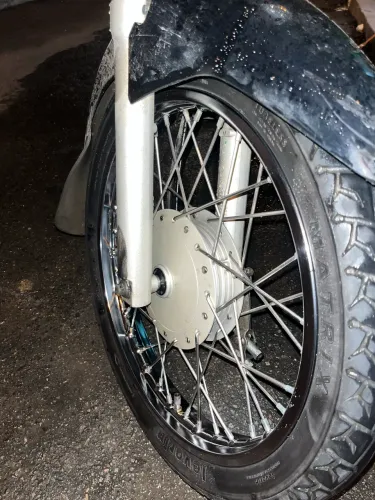Jante completo com raios inox (ORIGINAL HONDA)