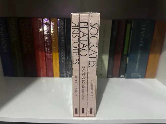 Box - A vida dos grandes filósofos ( Clube de filosofia ) Logos