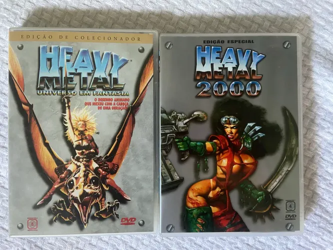 DVD heavy metal 1 e 2 