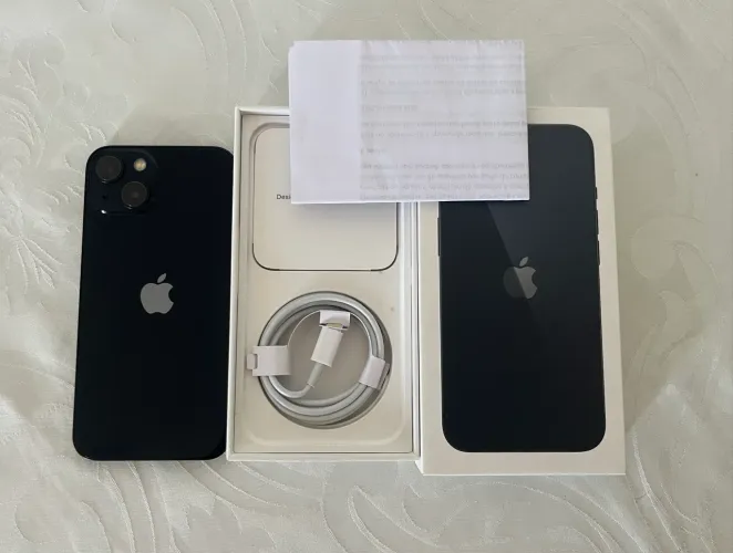 iPhone 13 128GB com caixa e nota