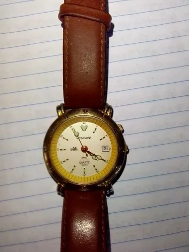 RELÓGIO MONDAINE ORIGINAL - QUARTZ(BATERIA) 1990-2000