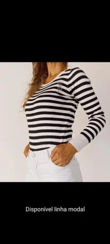Blusa Tricô Modal 