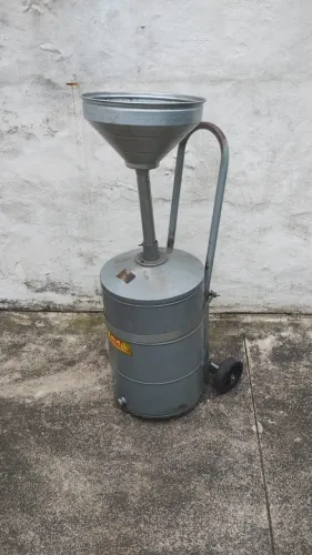 Coletor de Óleo com Carrinho 45 Litros