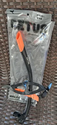 Respirador Snorkel Frontal De Natação Cetus Aires Pro