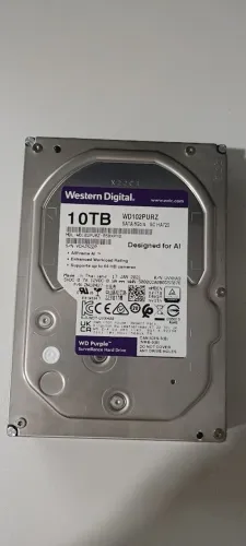 HD 10TB WD Purple para CFTV - Alta Capacidade para Câmeras