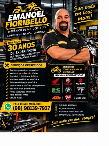 MECÂNICO DE MOTOCICLETAS 