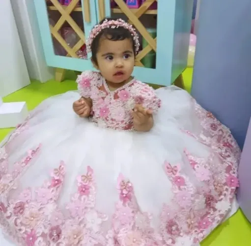 Vestido Luxuoso jardim