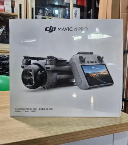 Drone Dji Mavic 4 Pro combo Fly More lacrado com nota
