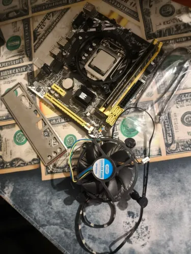 Kit peças PC: i7 870 + Placa-mãe LGA 1156 + GT 730 4GB + Cooler + 2 ventoinhas rise