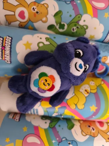 Chaveiro Ursinhos Carinhosos Cacau Show - Roxo