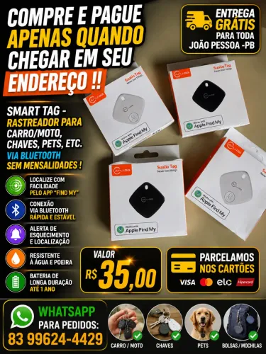 SMART TAG - RASTREADOR BLUETOOTH PARA IPHONE